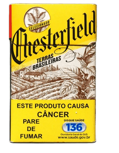 Chesterfield Terras bras/ vermelho